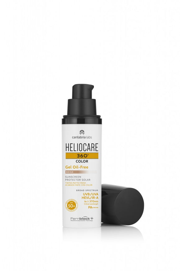 Heliocare 360° - Gel Oil - Free SPF 50+ 50ml Beige