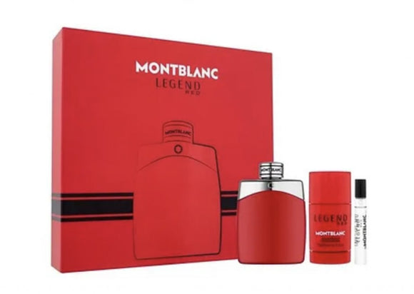 Mont Blanc - Legend Red Coffret EDP 100ml + EDP 7,5ml + Deo Stick 75gr